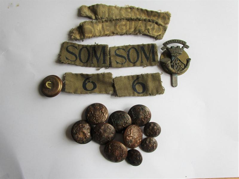 Home guard badges & buttons