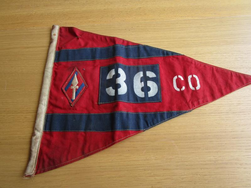 1st Corps Engineers Vehicle Pennant
